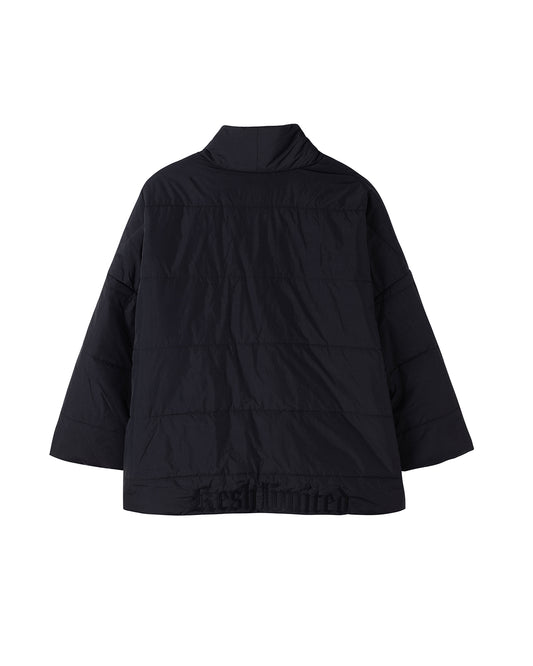 Puffer Kimono Black