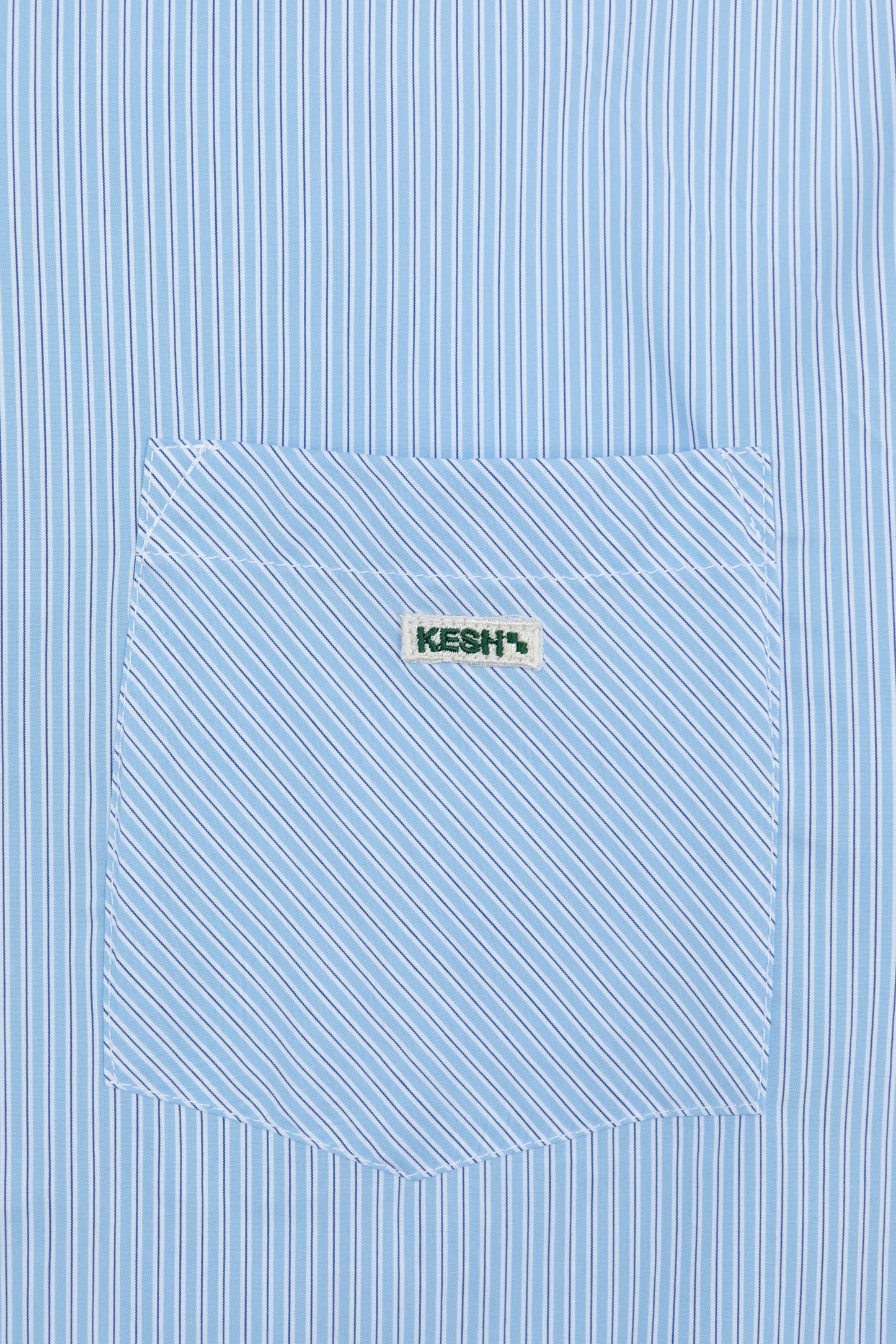 DRESS SHIRT BLUE WHITE STRIPES