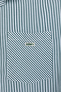 DRESS SHIRT THICK FOREST WHITE STRIPES