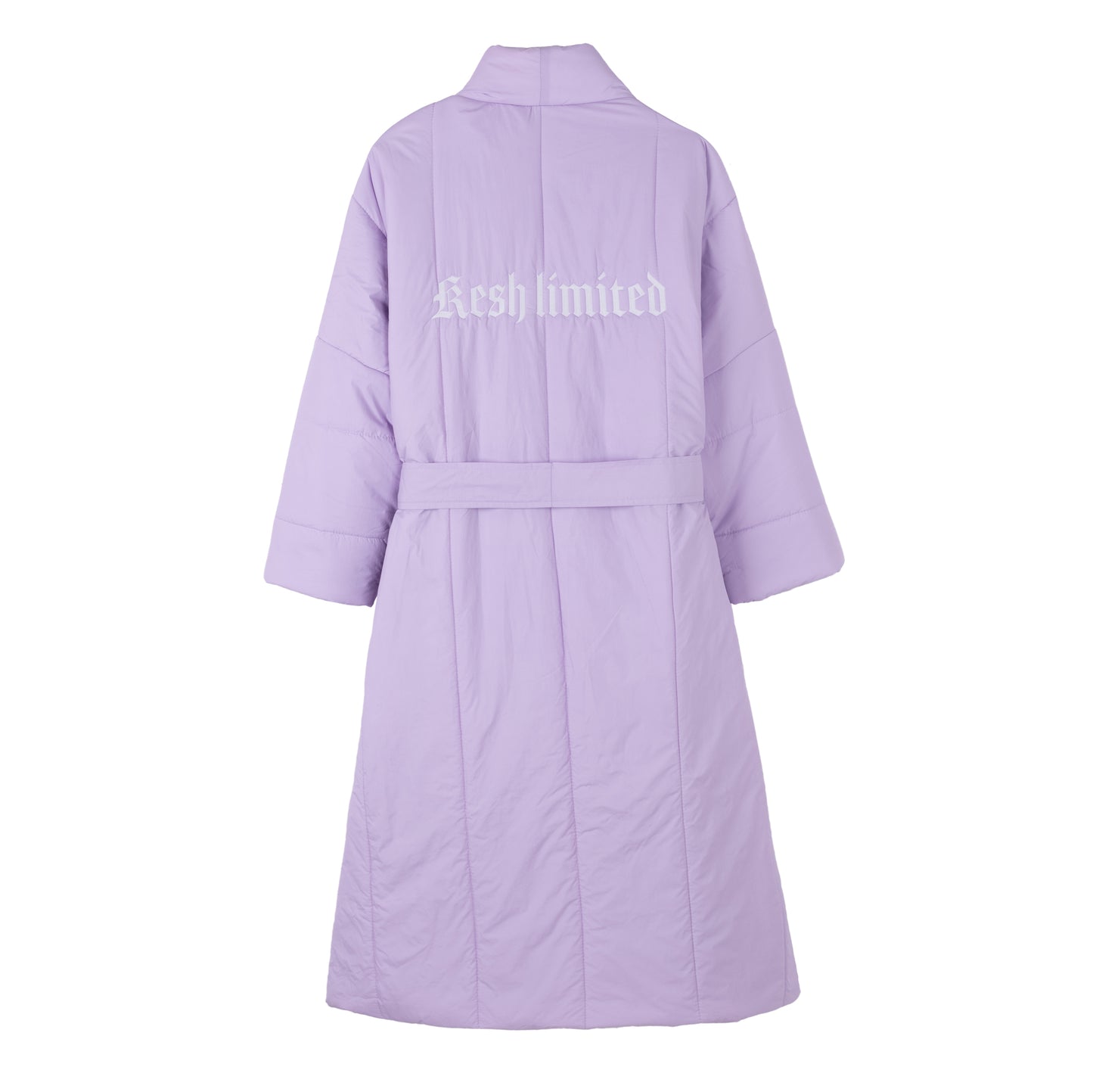 Blanket puffer jacket Lavender