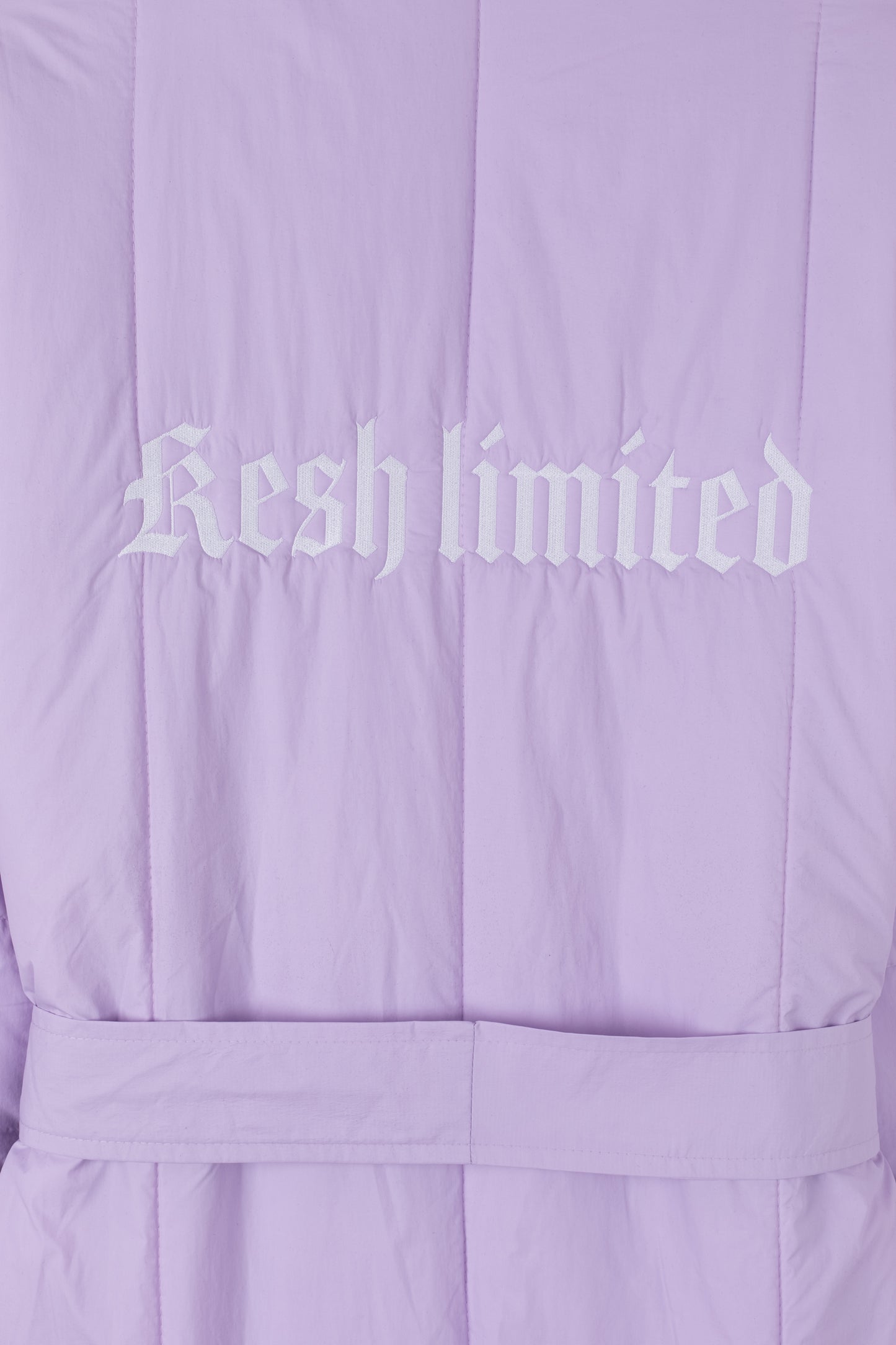 Blanket puffer jacket Lavender