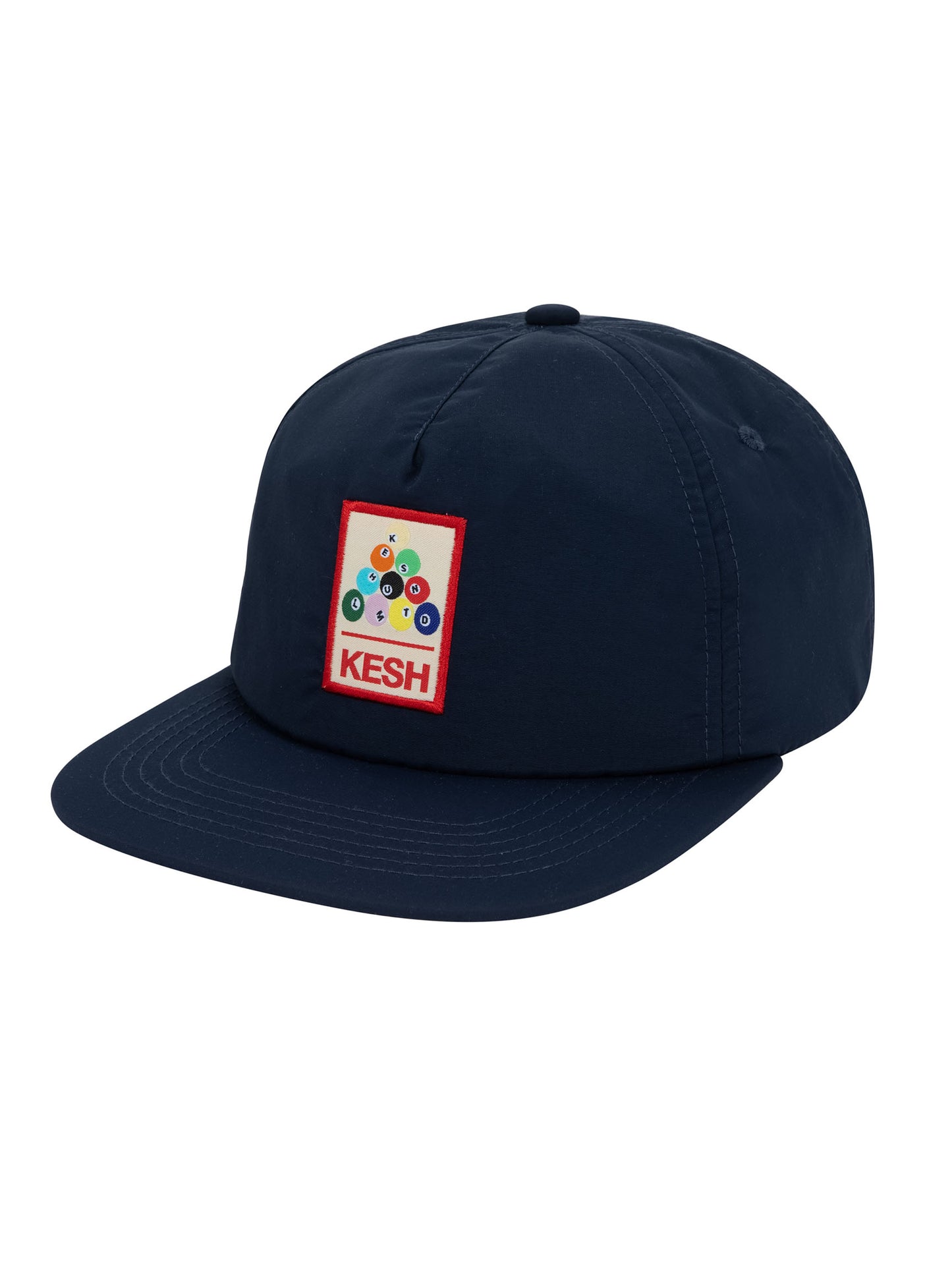 TINY BALLS 5 PANEL NYLON HAT IN NAVY