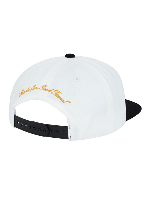 KAMP KESH 5 PANEL HAT GOLD LOGO