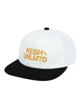 KAMP KESH 5 PANEL HAT GOLD LOGO