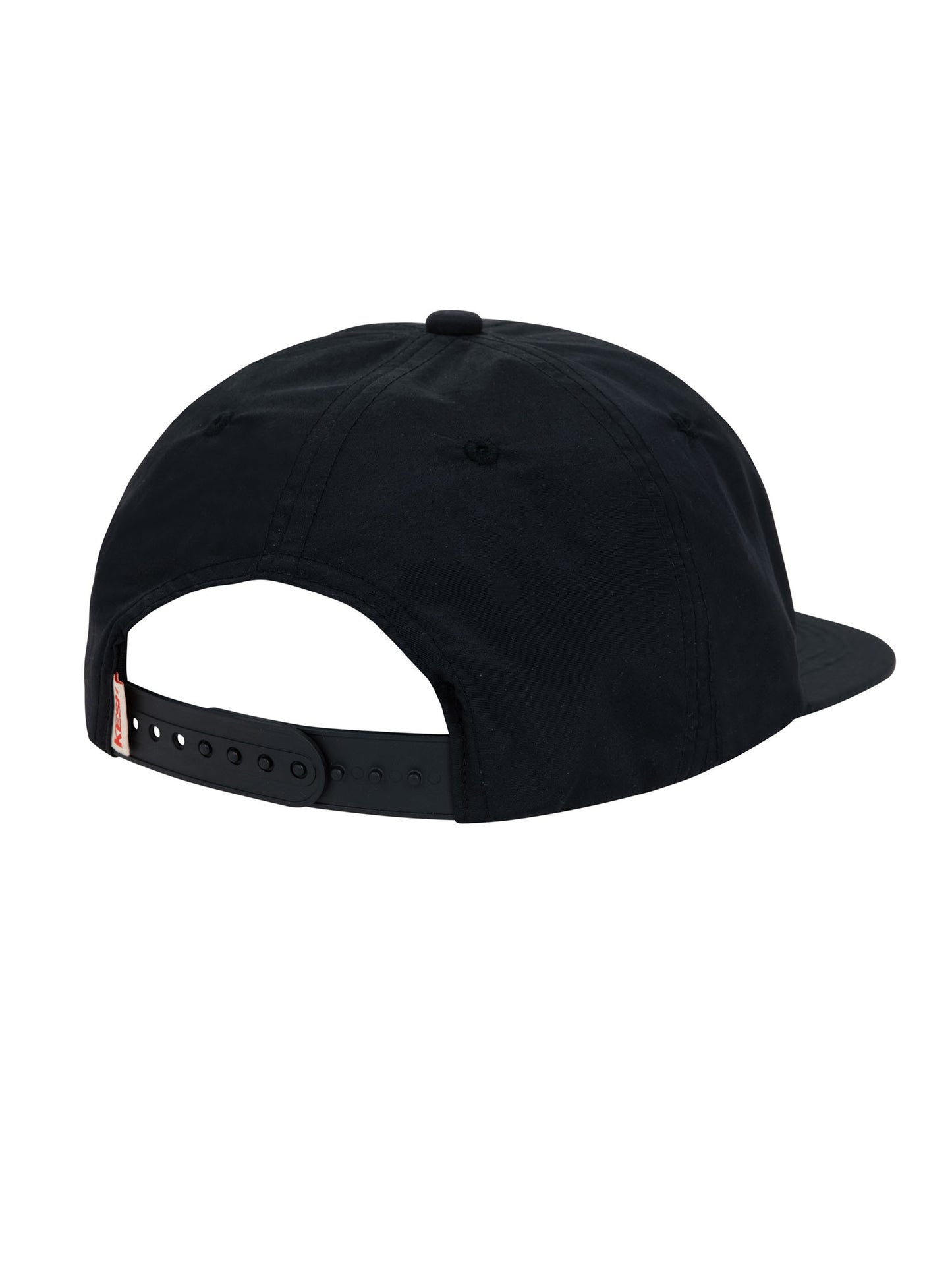 TINY BALLS 5 PANEL NYLON HAT IN BLACK