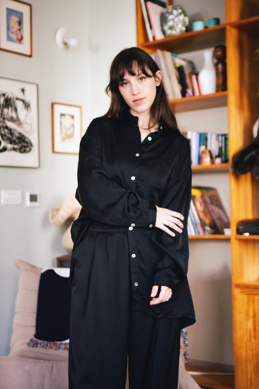 Lounge shirt black