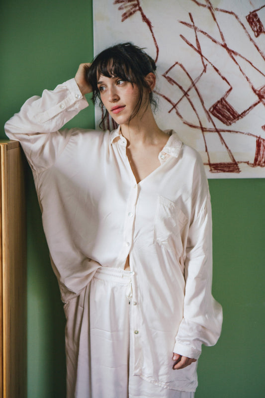 Lounge shirt cream
