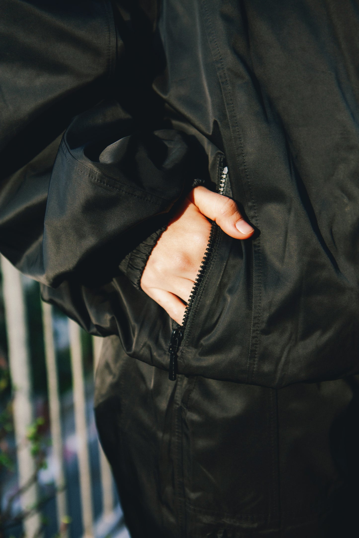 Track jacket Black