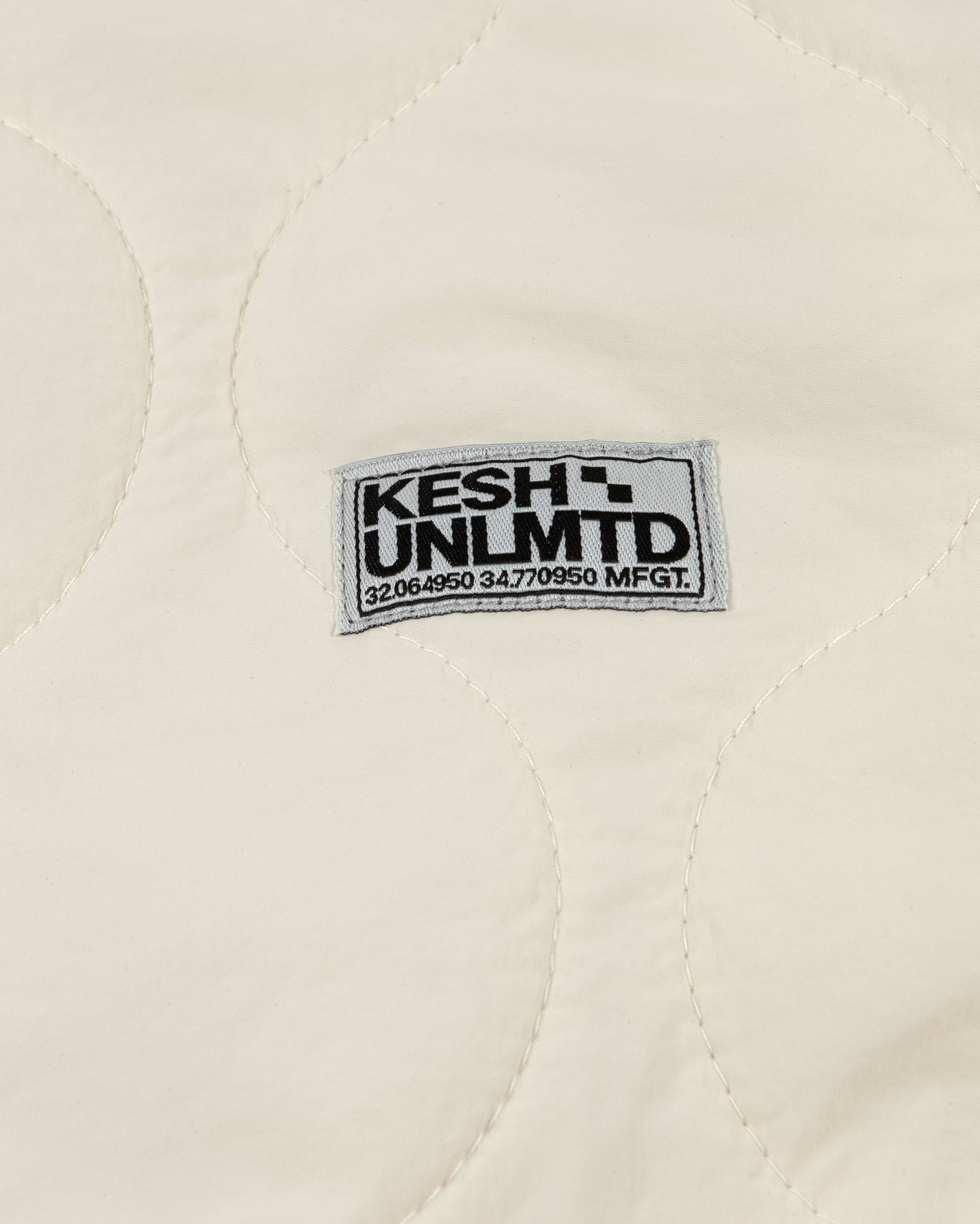 PADDED LINER OFF WHITE