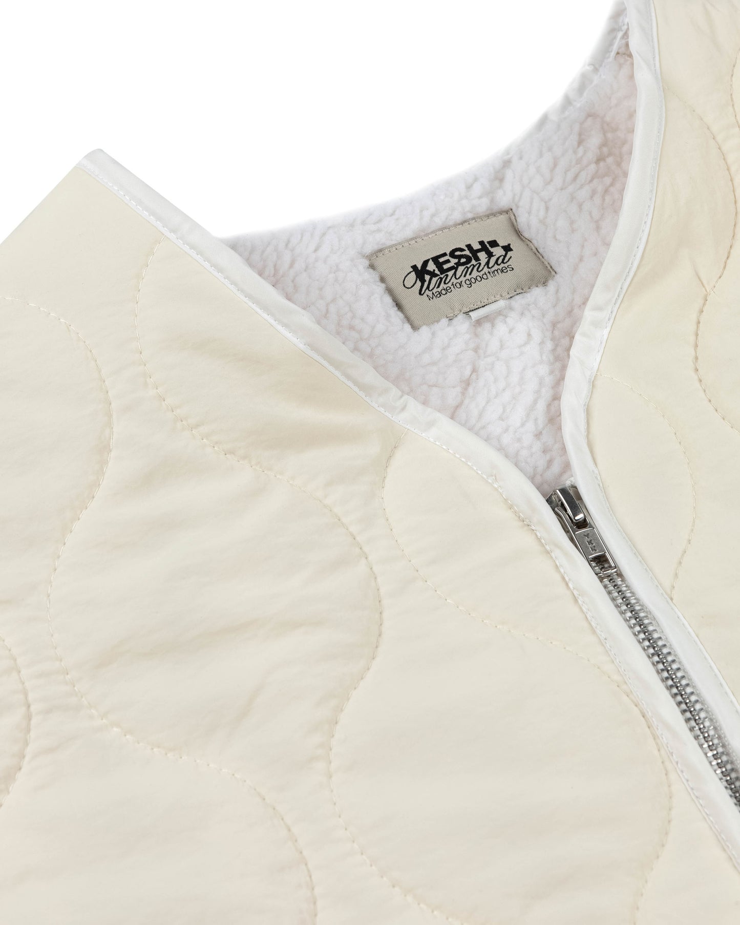 PADDED LINER OFF WHITE