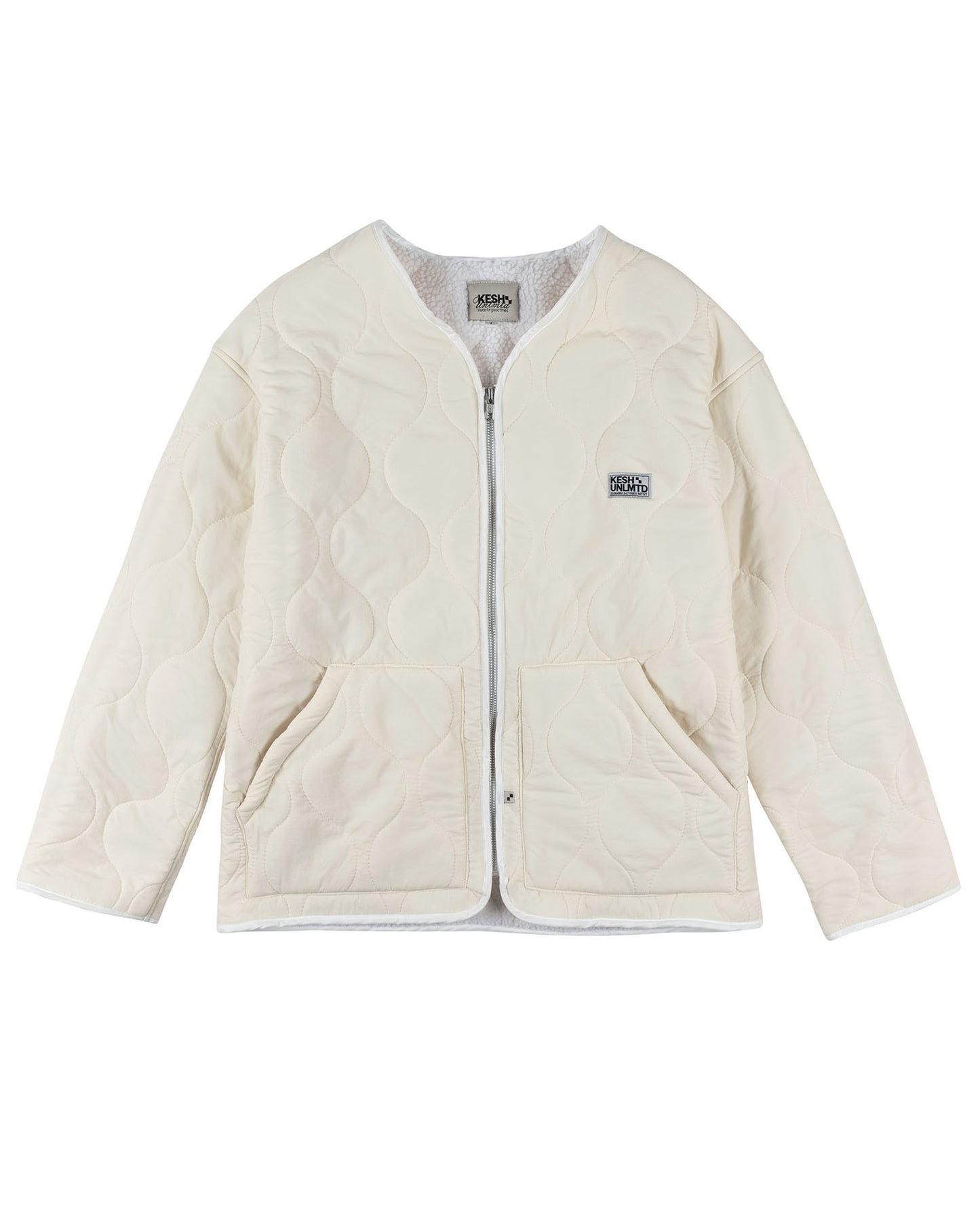 PADDED LINER OFF WHITE